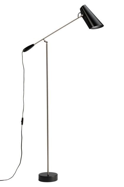 Northern birdy golvlampa black-steel
