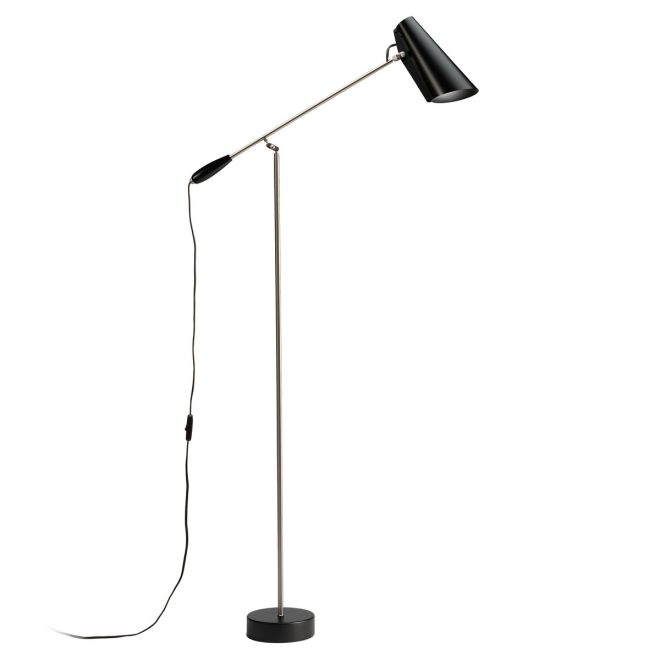 Northern birdy golvlampa black-steel