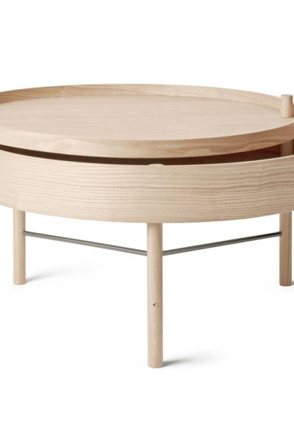 Audo copenhagen turning bord naturlik ek-krom