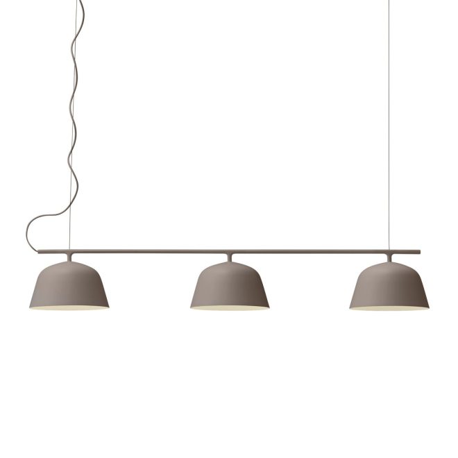Muuto ambit rail taklampa taupe