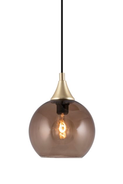 Globen lighting bowl taklampa mini brun