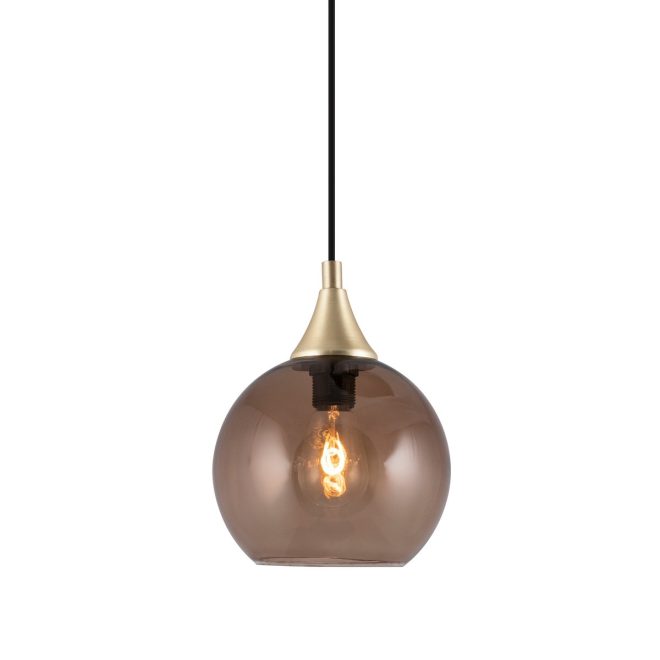 Globen lighting bowl taklampa mini brun