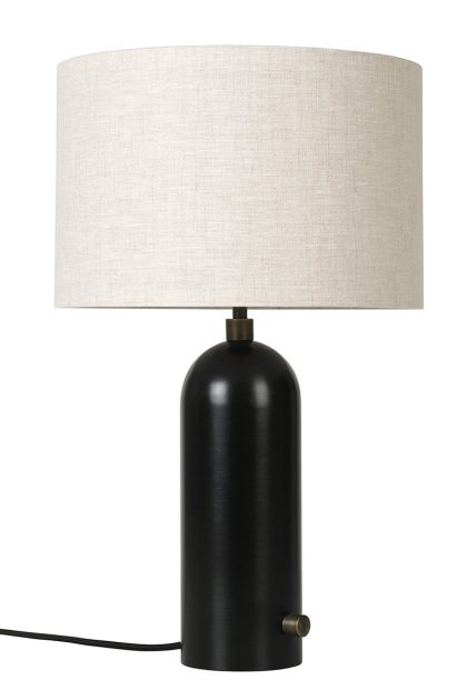Gubi gravity s bordslampa svart-canvas
