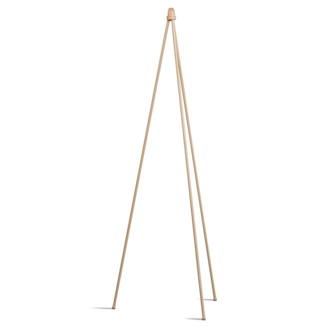Northern oslo wood golvlampa stativ beige