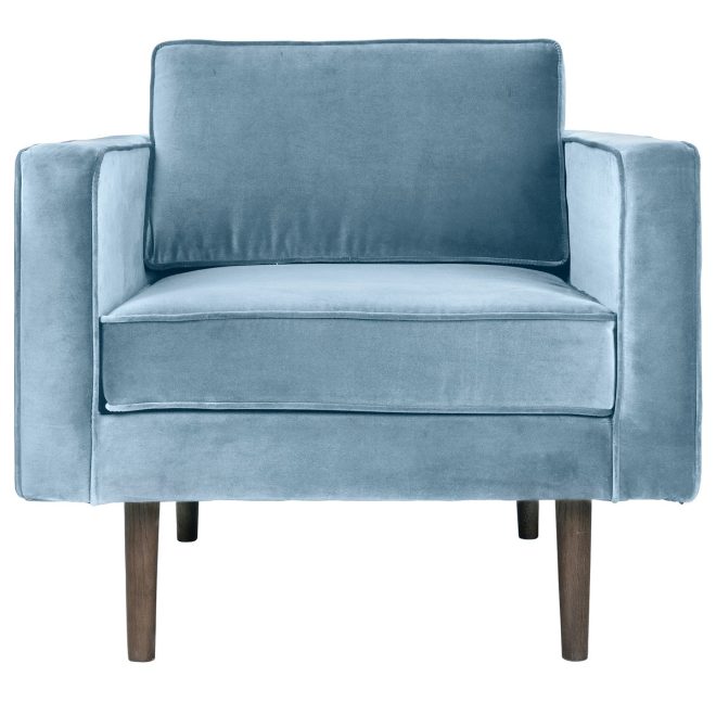 Broste copenhagen wind fåtölj pastel blue (blå)
