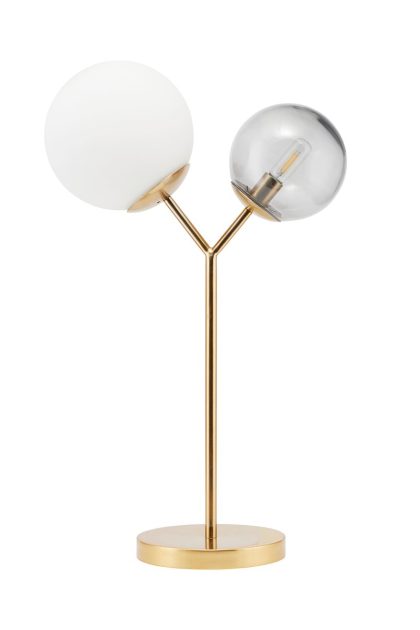 House doctor twice bordslampa mässing