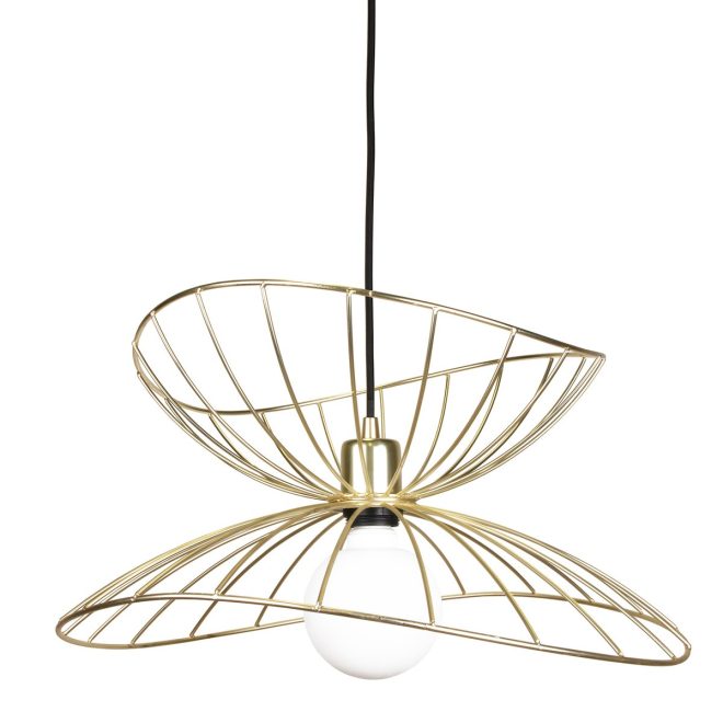 Globen lighting ray taklampa Ø 45 cm borstad mässing