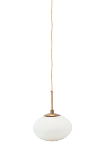 House doctor opal taklampa 22 x 17 cm vit