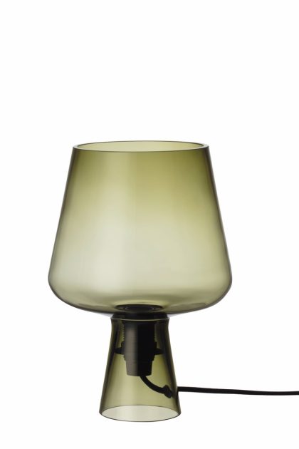 Iittala leimu bordslampa 24 cm mossgrön