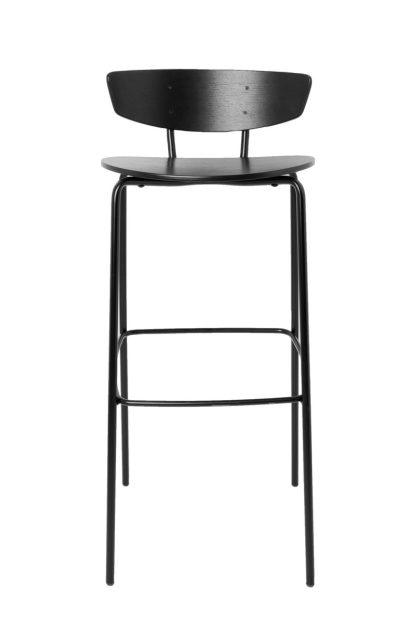 Ferm living herman barstol hög svart