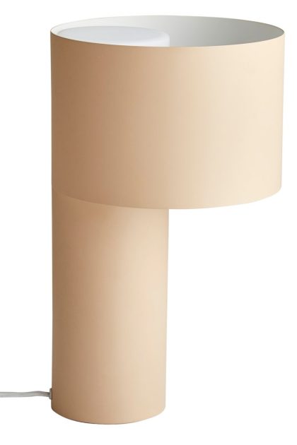Woud tangent bordslampa sand