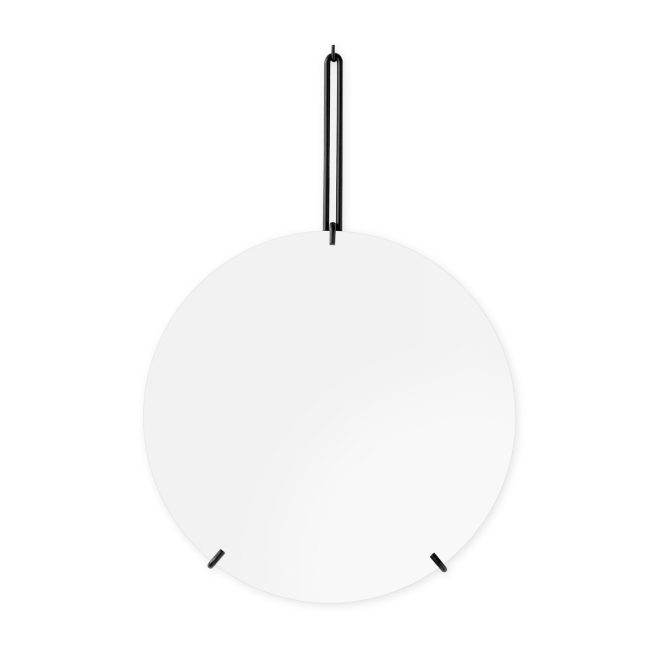 Moebe moebe wall mirror Ø 30 cm svart
