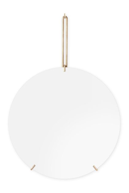 Moebe moebe wall mirror Ø 30 cm mässing