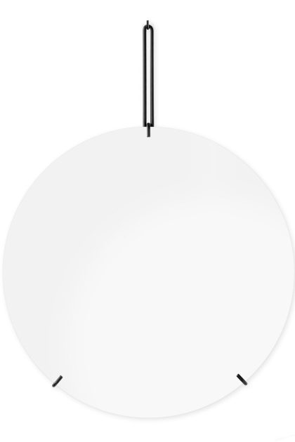 Moebe moebe wall mirror Ø 50 cm svart