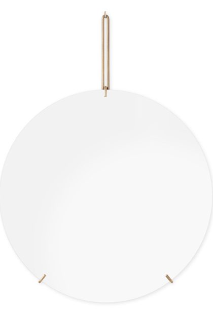 Moebe moebe wall mirror Ø 50 cm mässing