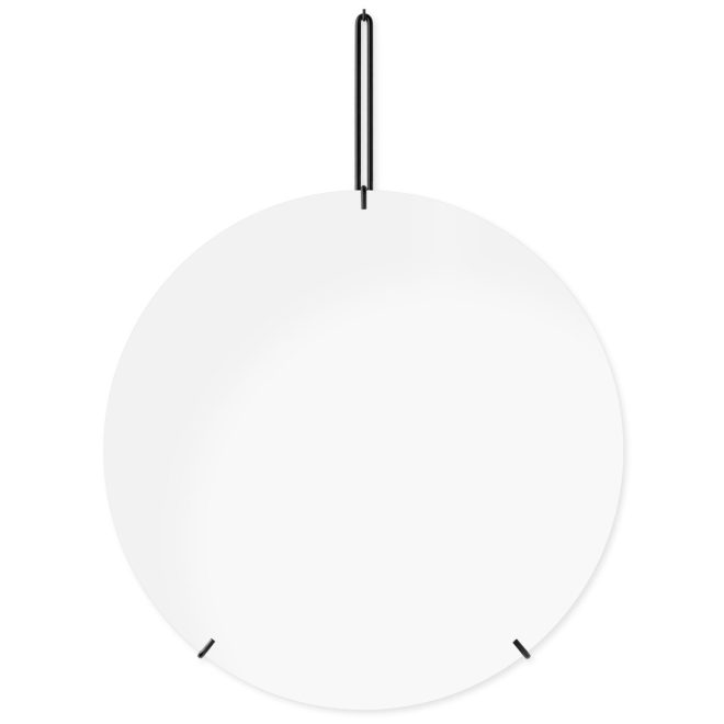 Moebe moebe wall mirror Ø 70 cm svart