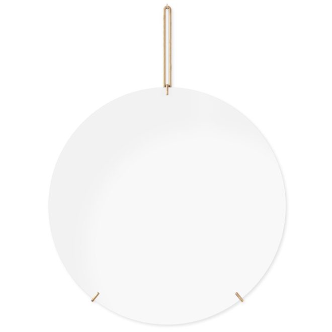 Moebe moebe wall mirror Ø 70 cm mässing