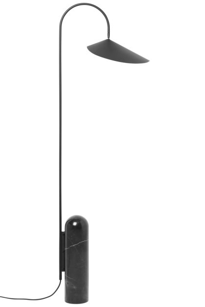 Ferm living arum golvlampa svart