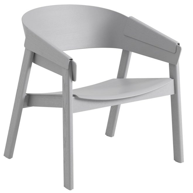 Muuto cover lounge chair grey