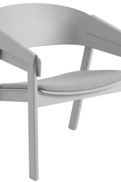 Muuto cover lounge chair remix 123-grey