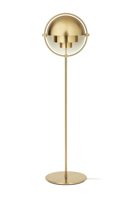 Gubi multi-lite golvlampa mässing-mässing