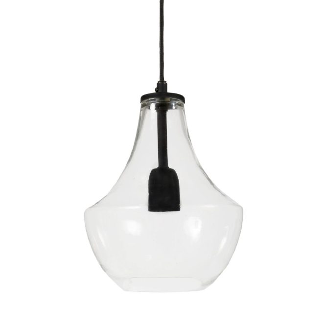 Pr home hamilton taklampa 21 cm klar-svart