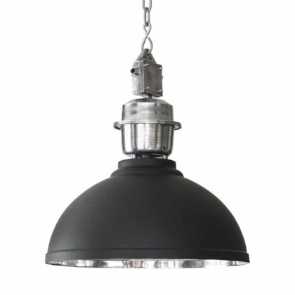 Pr home manchester taklampa Ø52 cm svart-silver