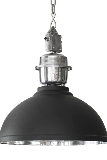 Pr home manchester taklampa Ø52 cm svart-silver