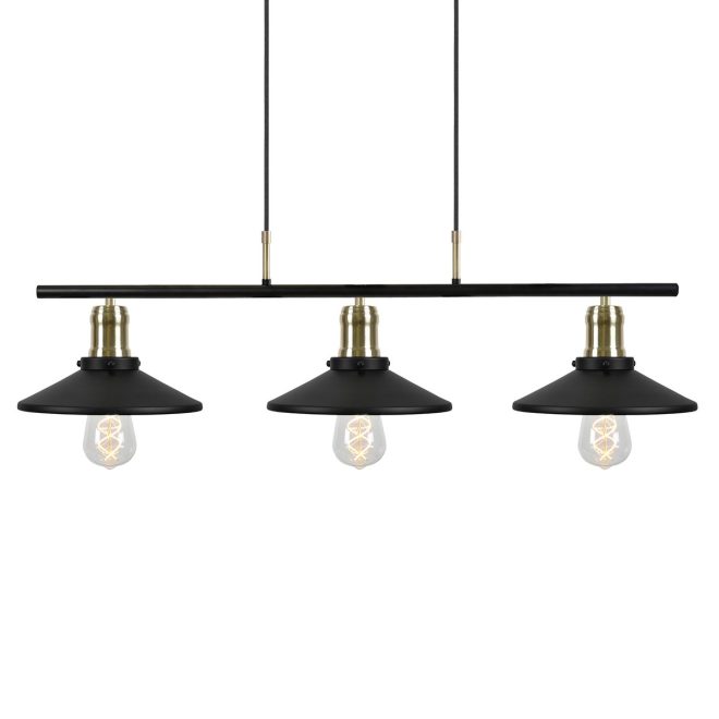 Globen lighting disc pendel 3 svart