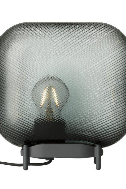 Iittala virva lampa 25x25,5 cm mörkgrå