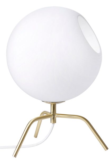 Co bankeryd bug 20 bordslampa mässing-opalglas