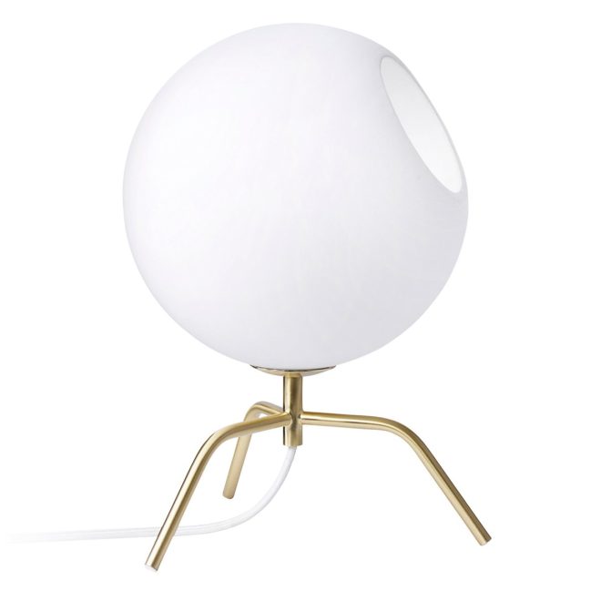 Co bankeryd bug 20 bordslampa mässing-opalglas