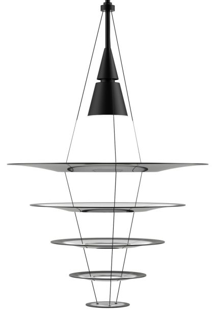 Louis poulsen enigma 545 pendel svart