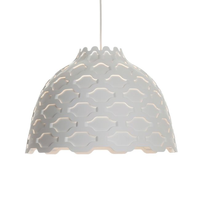 Louis poulsen lc shutters pendel Ø44 cm vit