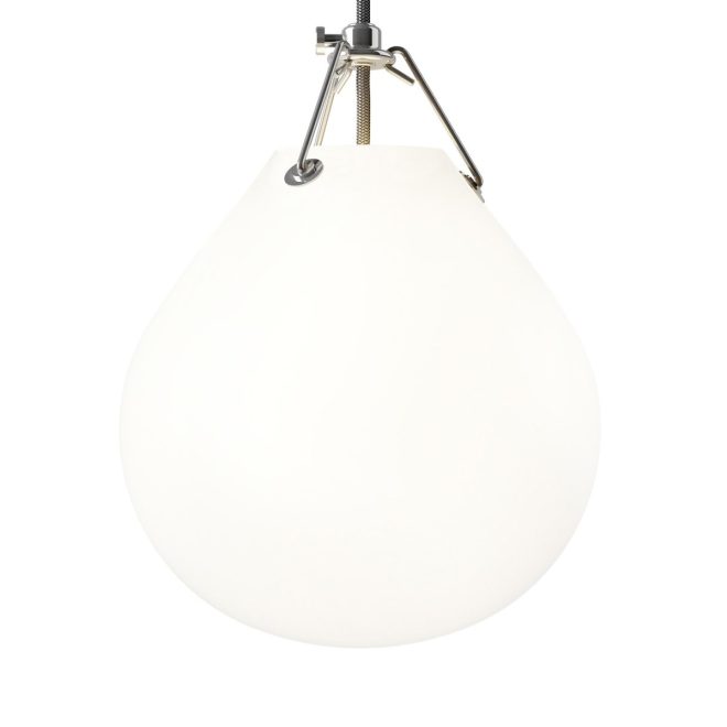 Louis poulsen moser pendel Ø20,5 cm matt vit