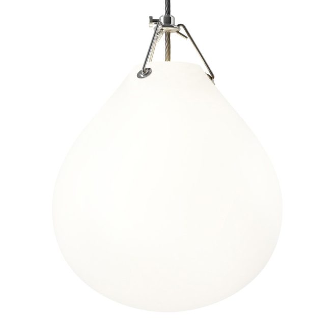 Louis poulsen moser pendel Ø25 cm matt vit
