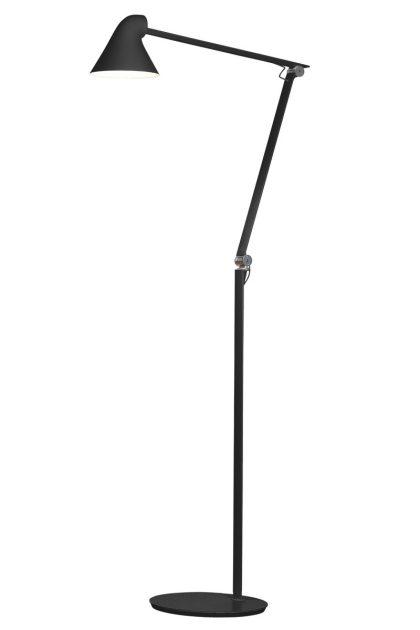 Louis poulsen njp golvlampa svart