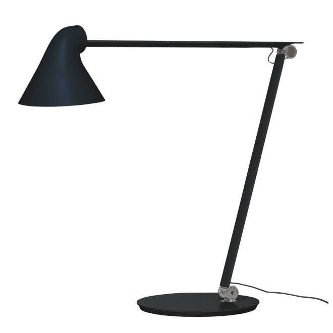 Louis poulsen njp bordslampa svart