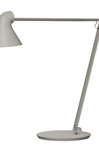 Louis poulsen njp bordslampa ljusgrå
