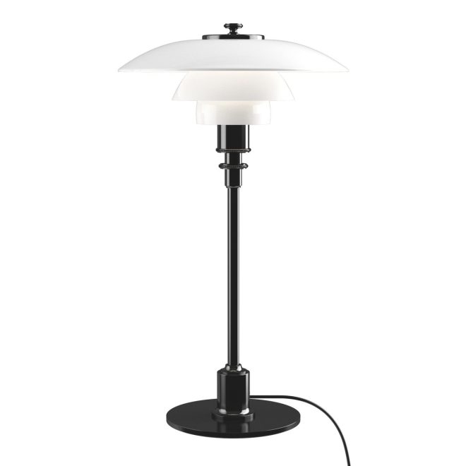 Louis poulsen ph 2/1 bordslampa svart