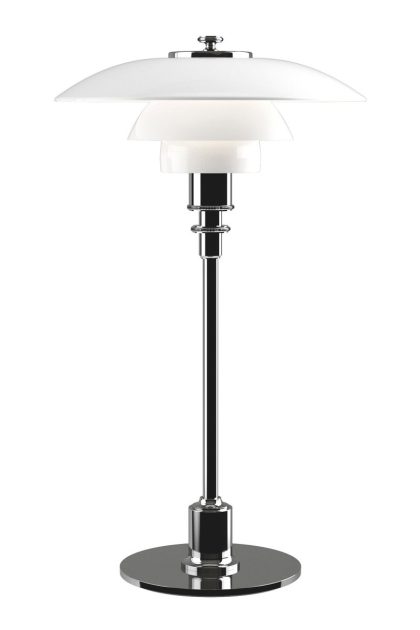 Louis poulsen ph 2/1 bordslampa krom