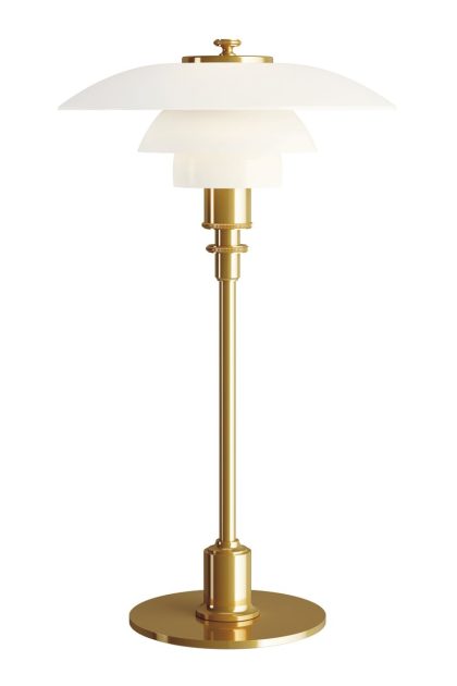 Louis poulsen ph 2/1 bordslampa mässing