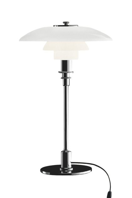 Louis poulsen ph 3/2 bordslampa krom