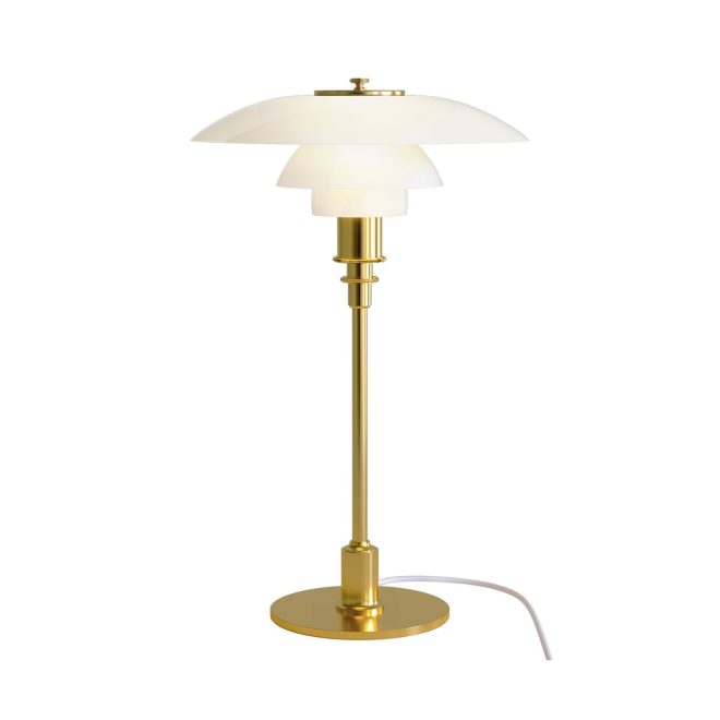 Louis poulsen ph 3/2 bordslampa mässing