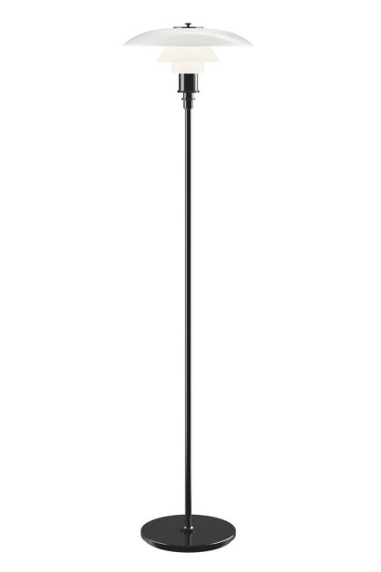 Louis poulsen ph 3½-2½ golvlampa svart