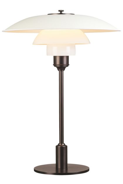Louis poulsen ph 3½-2½ bordslampa vit