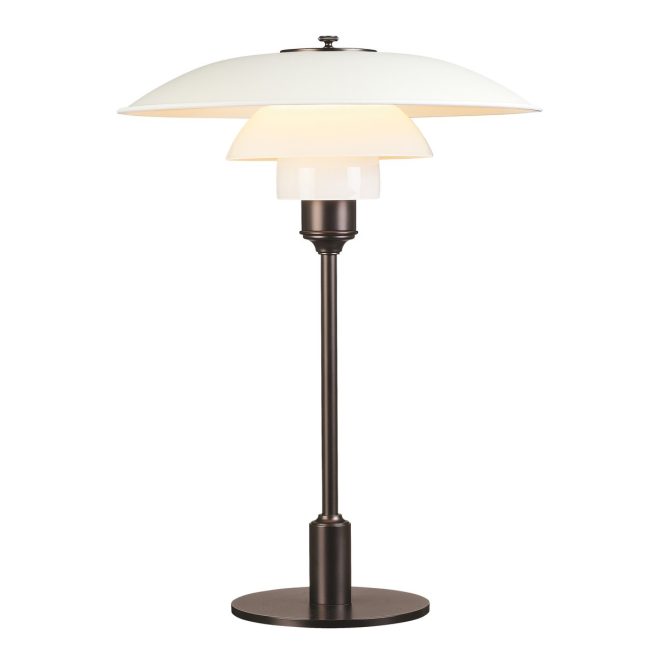 Louis poulsen ph 3½-2½ bordslampa vit