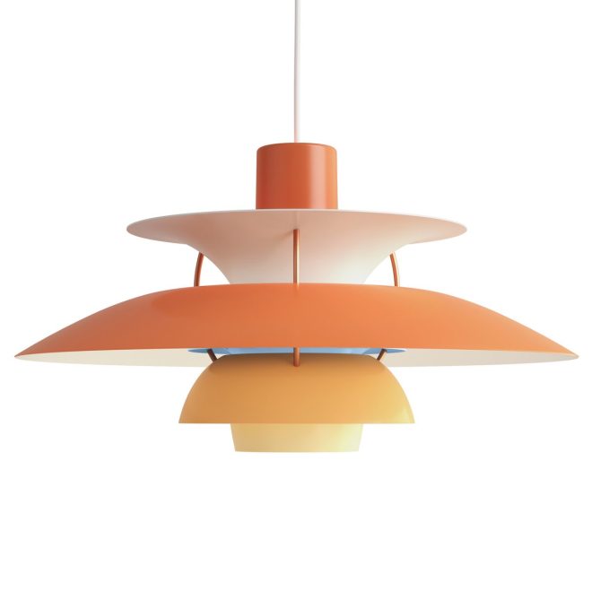 Louis poulsen ph 5 pendel orange