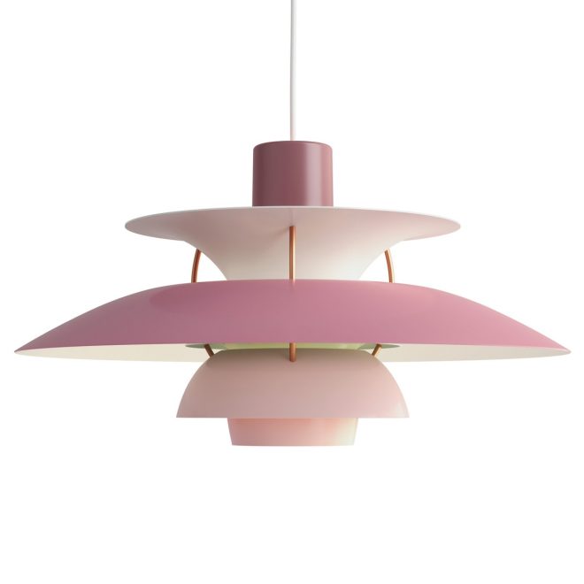 Louis poulsen ph 5 pendel rosa