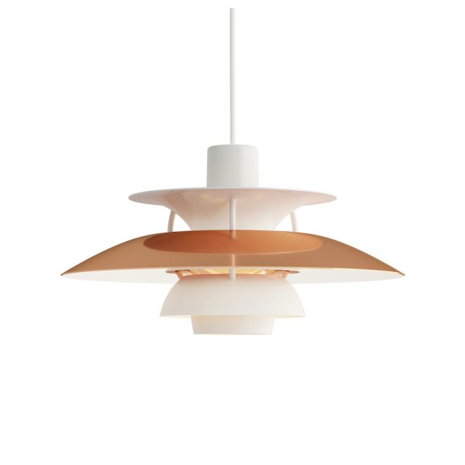 Louis poulsen ph 5 mini pendel koppar